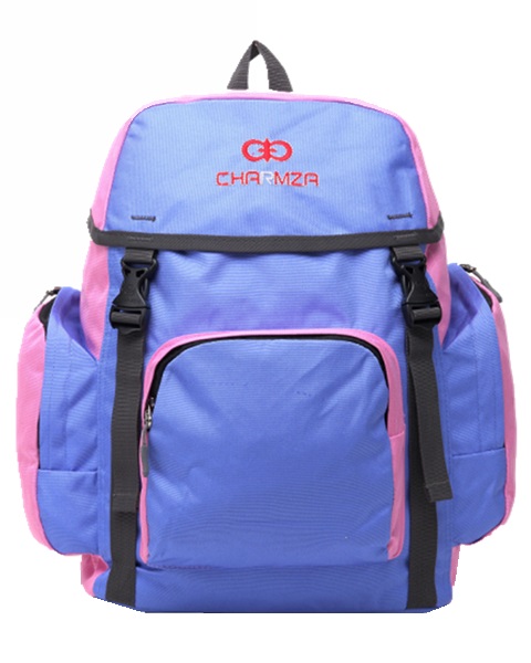 Charmza School Backpack Pastel Blue Light Pink VentureSA